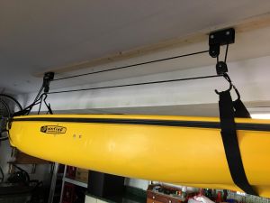 Kayak Ceiling Hoist Boat Storage Rack Hi Lift Storeyourboard Com