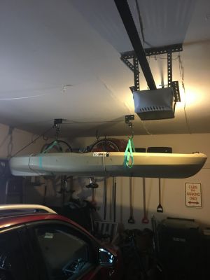 Kayak Ceiling Hoist Boat Storage Rack Hi Lift Storeyourboard Com