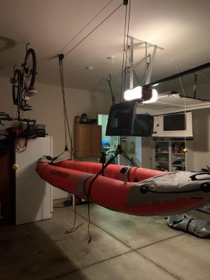 Kayak Ceiling Hoist | Essential Garage 