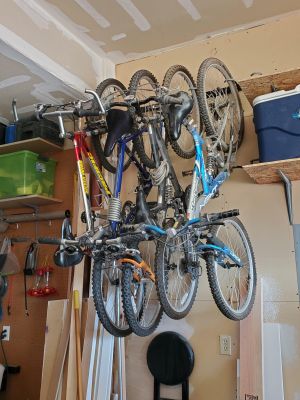 5 bike storage rack