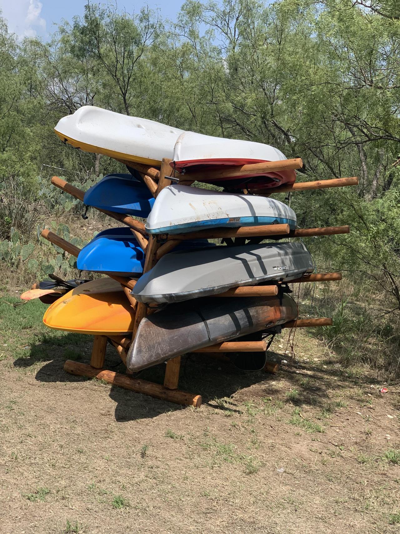 kayak hangers storage on 8 Sup And Kayak Storage Rack Freestanding Log Rack Storeyourboard Com